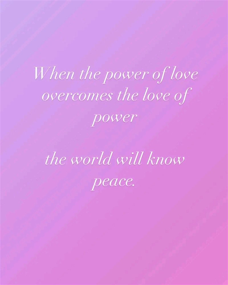 Power of Love...