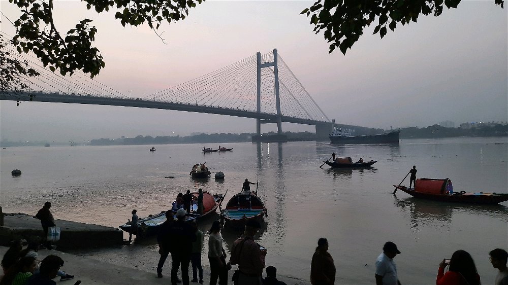 Sunset at Princep Ghat