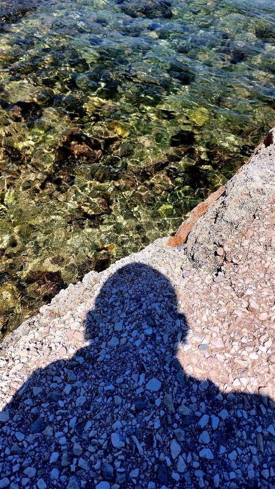 Shadow and sea....