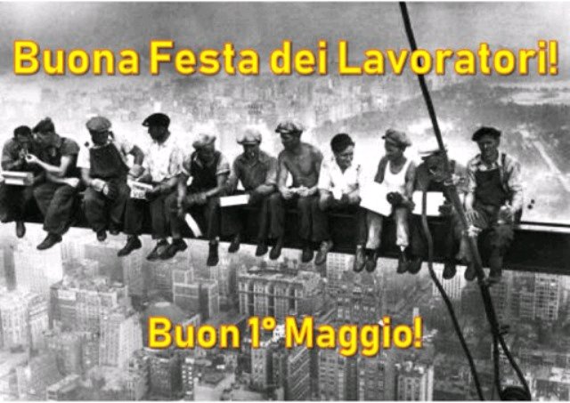 Buon primo maggio