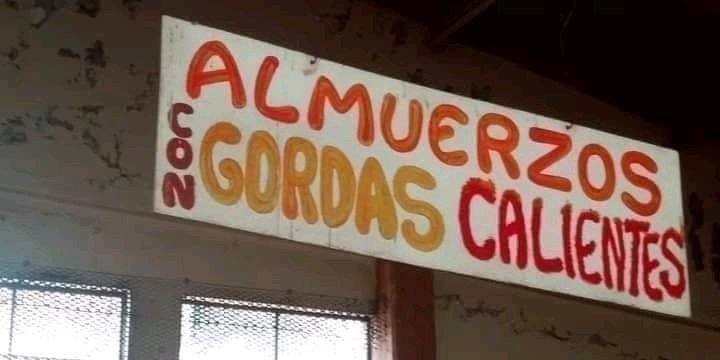 Contexto: En ciertas regiones de México, a las tortillas se les dicen "Gordas" xd
