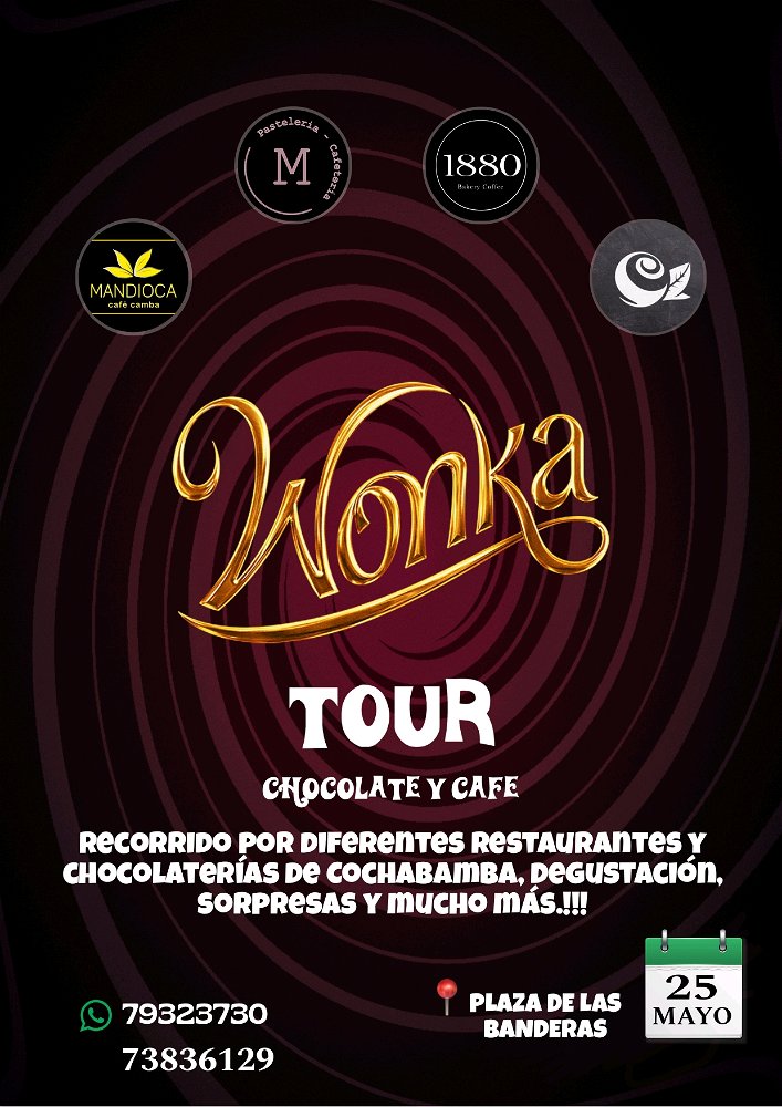 La RUTA DEL CHOCOLATE, CAFÉ Y POSTRES.