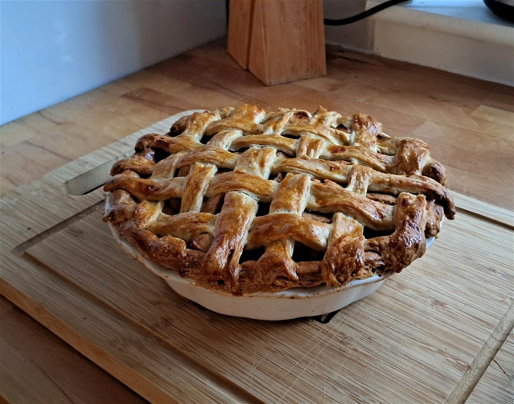 First attempt at apple pie
