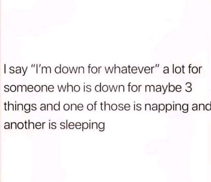 😴😎