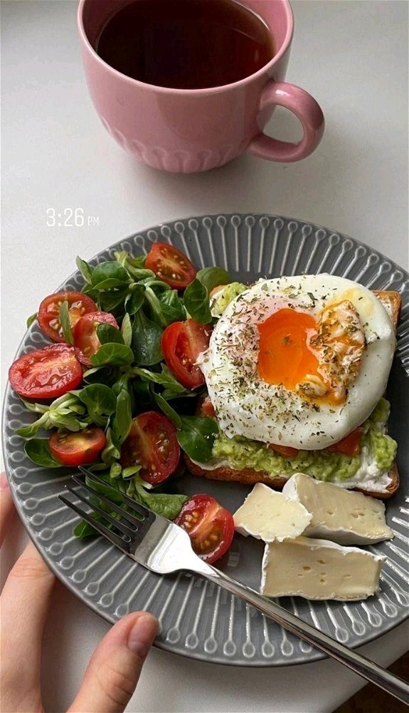 Доброе утро ☀️, мой завтрак 🧑‍🍳
