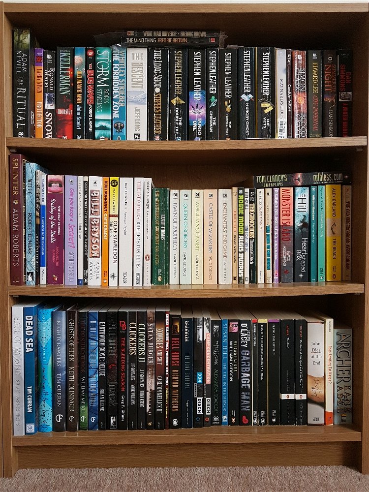 Pick a book. Can you find something to read?