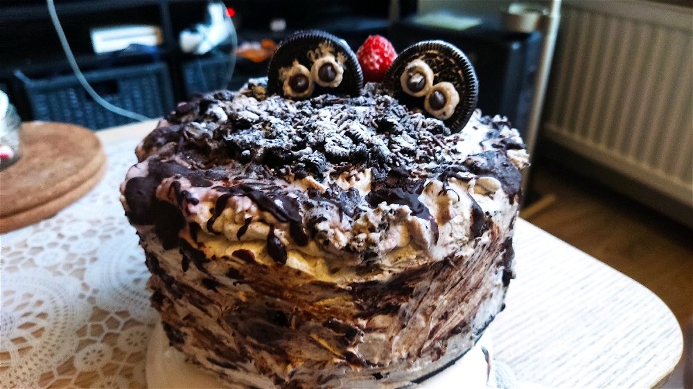 Made a cake for anniversary 🎂