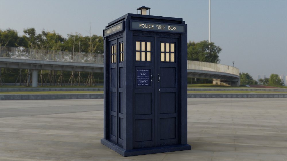 I do be modelling Tardises for fun