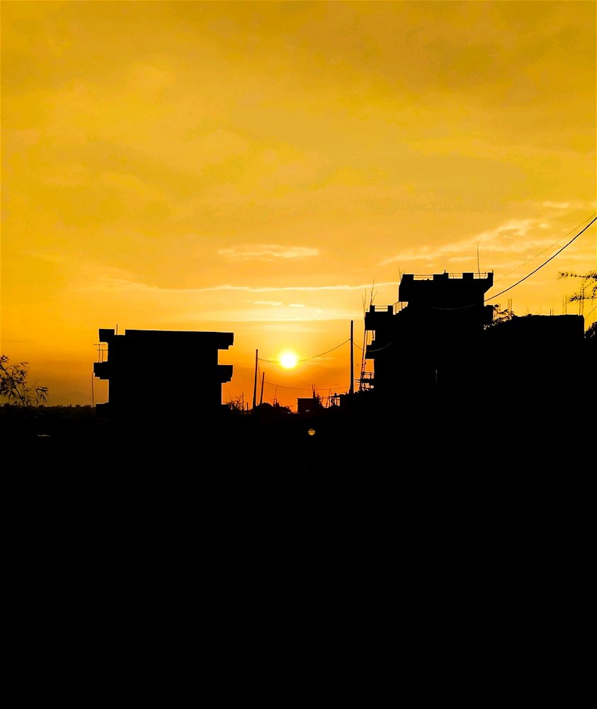 Watching sunset hve different kind of vibe