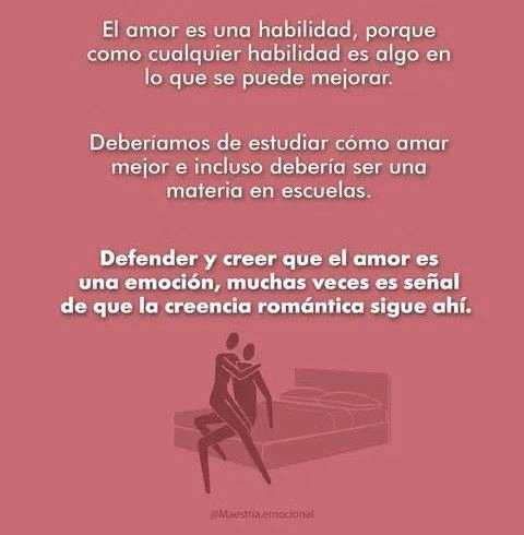 El amor es una habilidad
