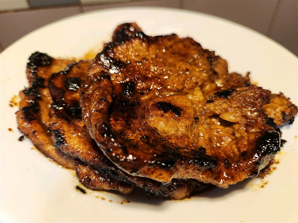 PAN GRILLED CHOPS🐷🐖