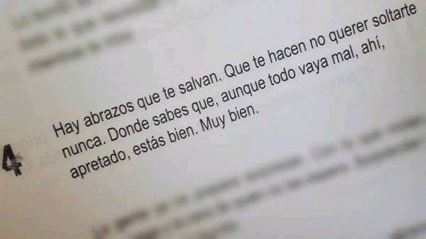 Hay abrazos que te salvan