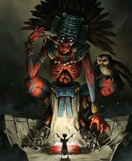 Mictlantecuhtli #mitologia