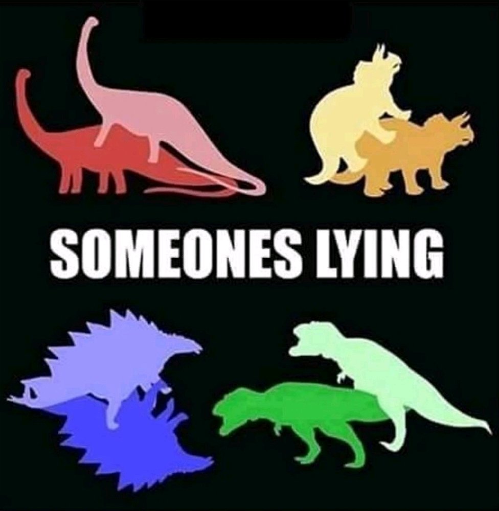 Do people actually believe dinosaurs existed?