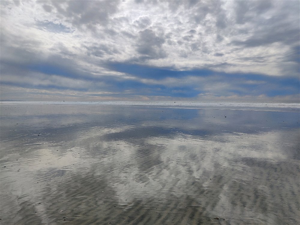 Oceanside low tide
