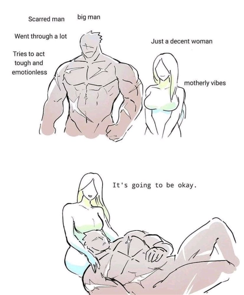 When the Men melt...!