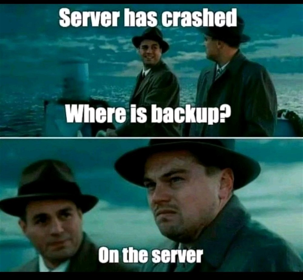 Il server è crashato...