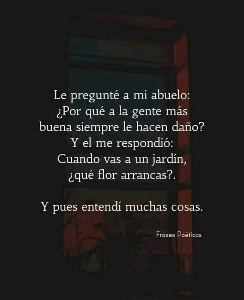 Por algo....