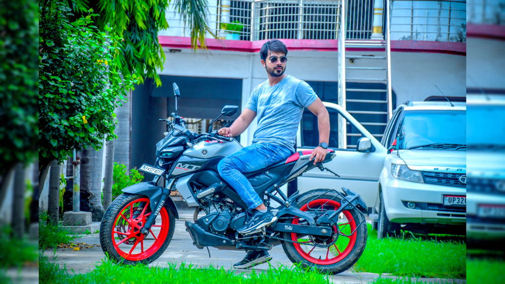 Ride in rainy moments #noida #Ghaziabad