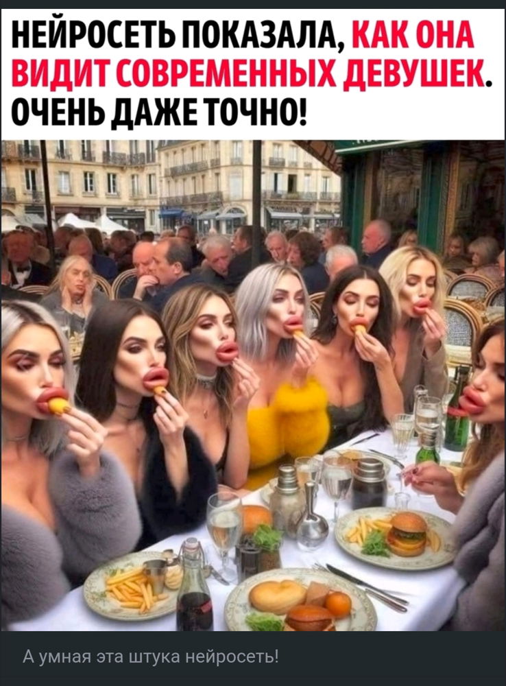 Красота от нейронки