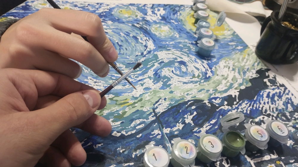 Les pintó pintar con una persona especial alguna vez? Que hacen con esa persona especial?