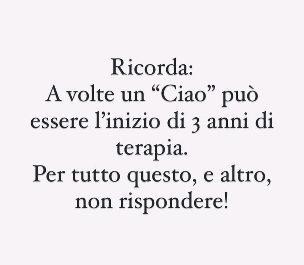Ciao!
