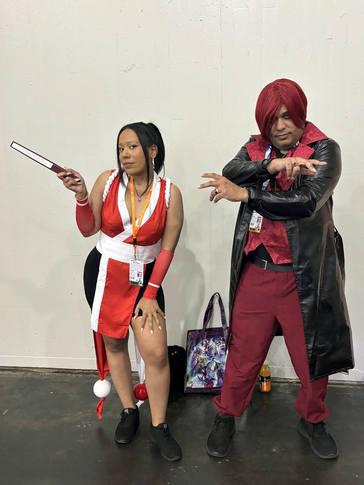 My cousin and I. AnimeNYC KOF^^