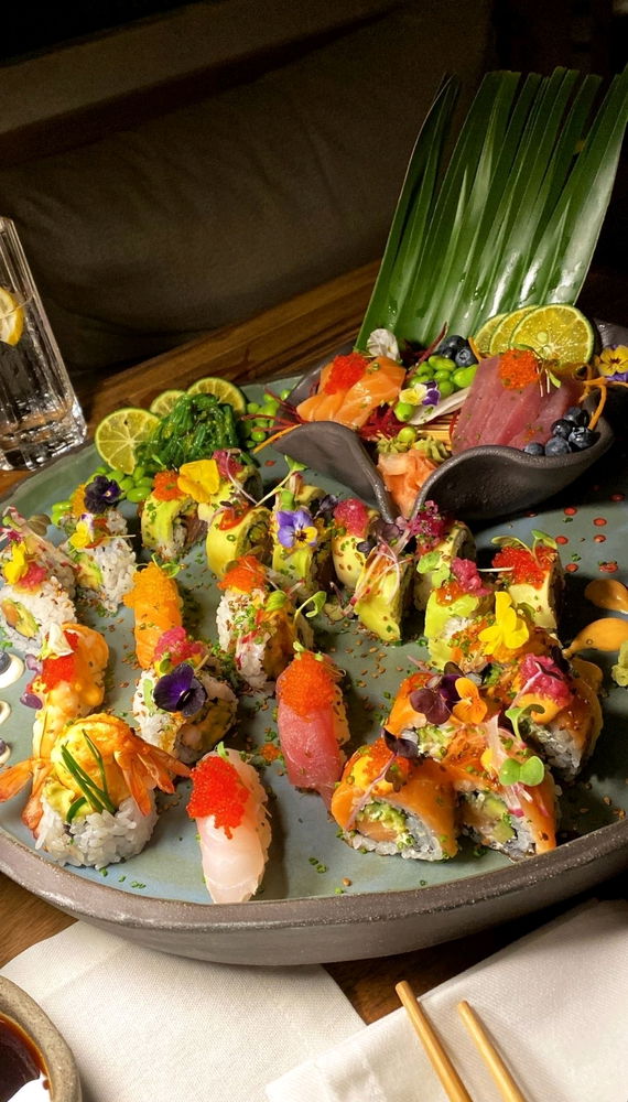 a plate more colorful than my life