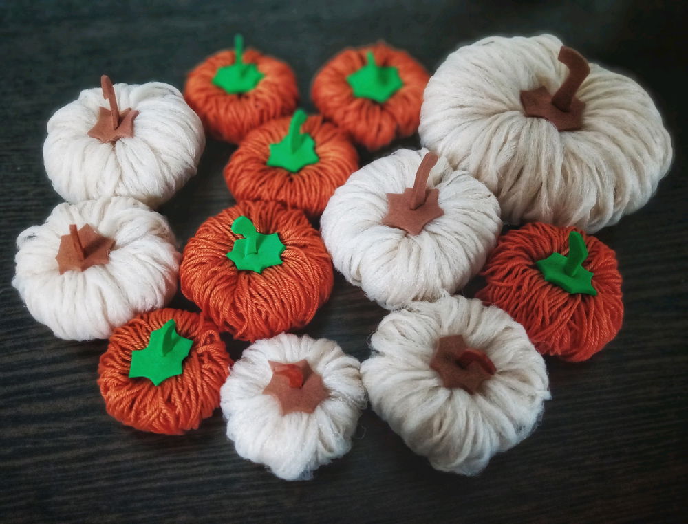 🎃 Урожай тыковок собрала