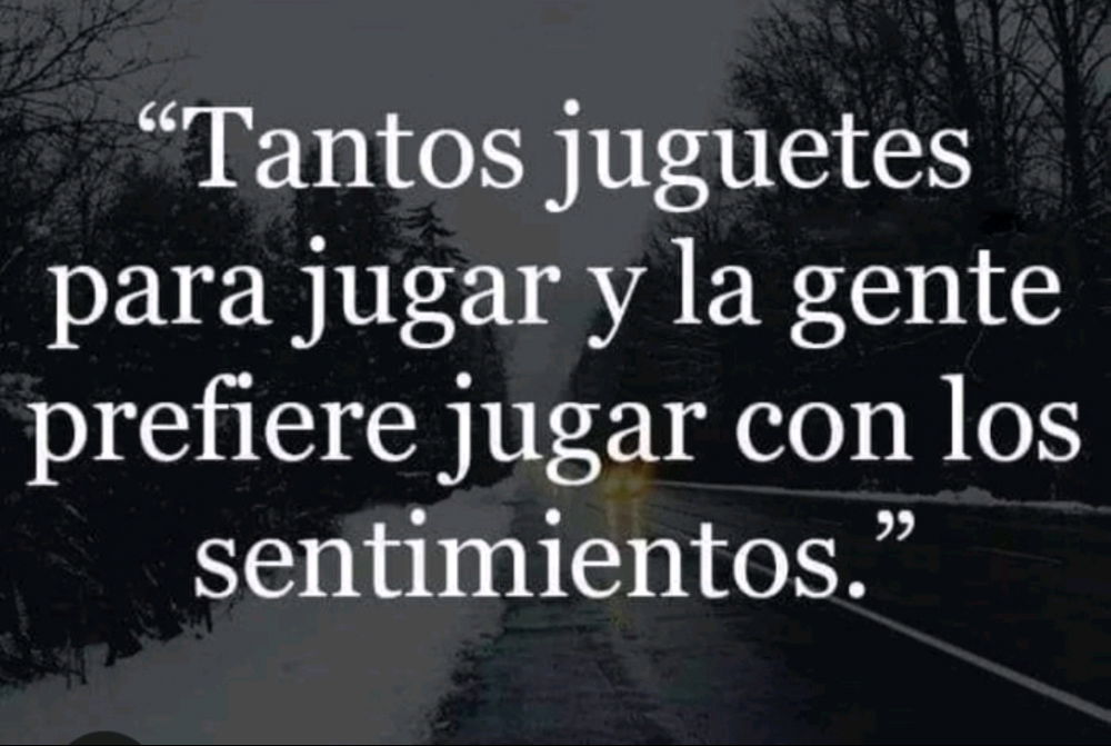 Muy triste...