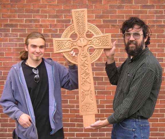 His design, my carving....