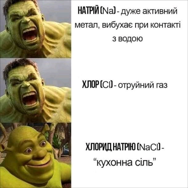 Хімія вона така 😏