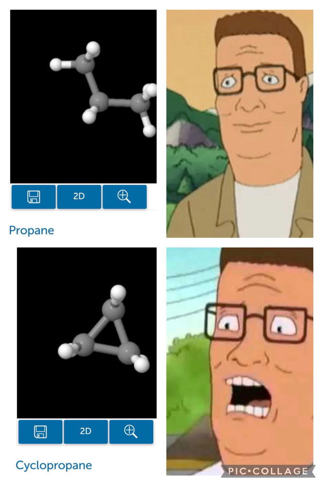 An organic chem’ meme from a while back.