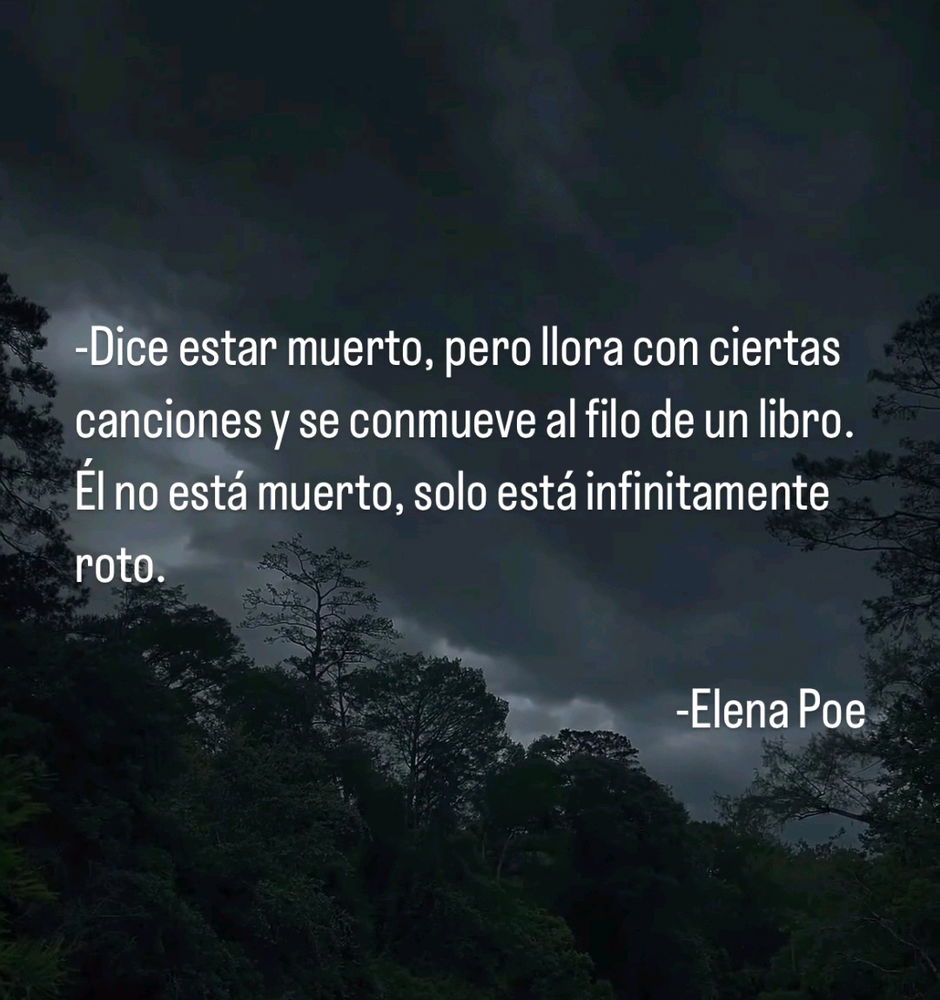 Frase de Elena Poe