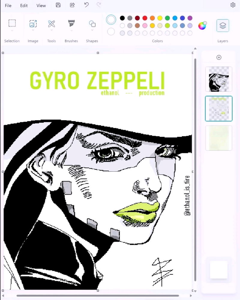 Ms paint goated