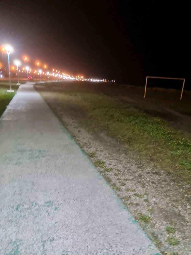Una caminata nocturna para variar