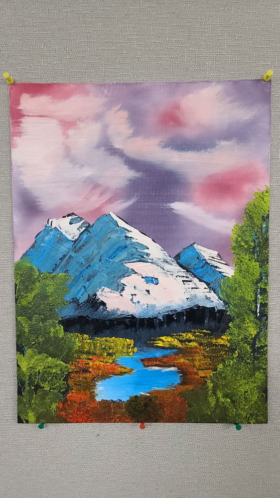 Bob Ross style