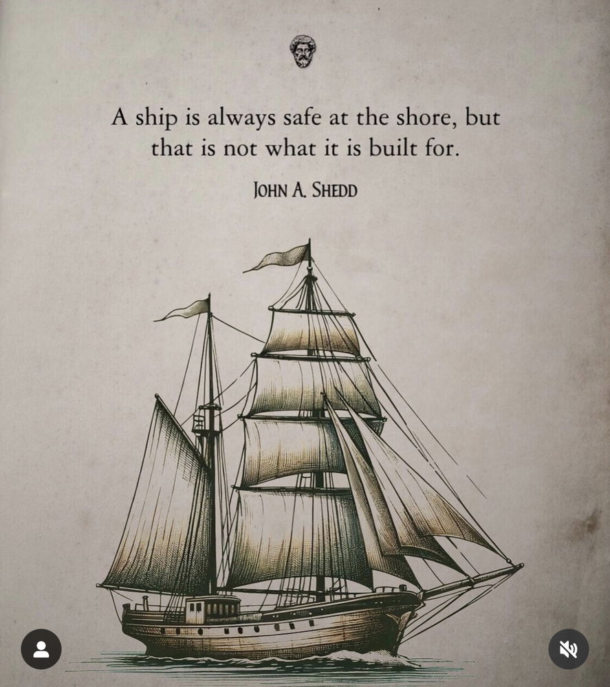 You were made to explore and experience more of life 🙏✨⛵