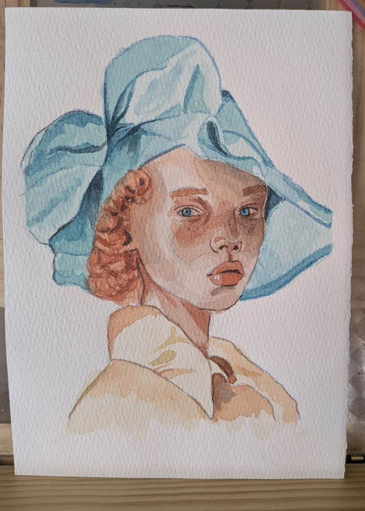 Third watercolor practice!