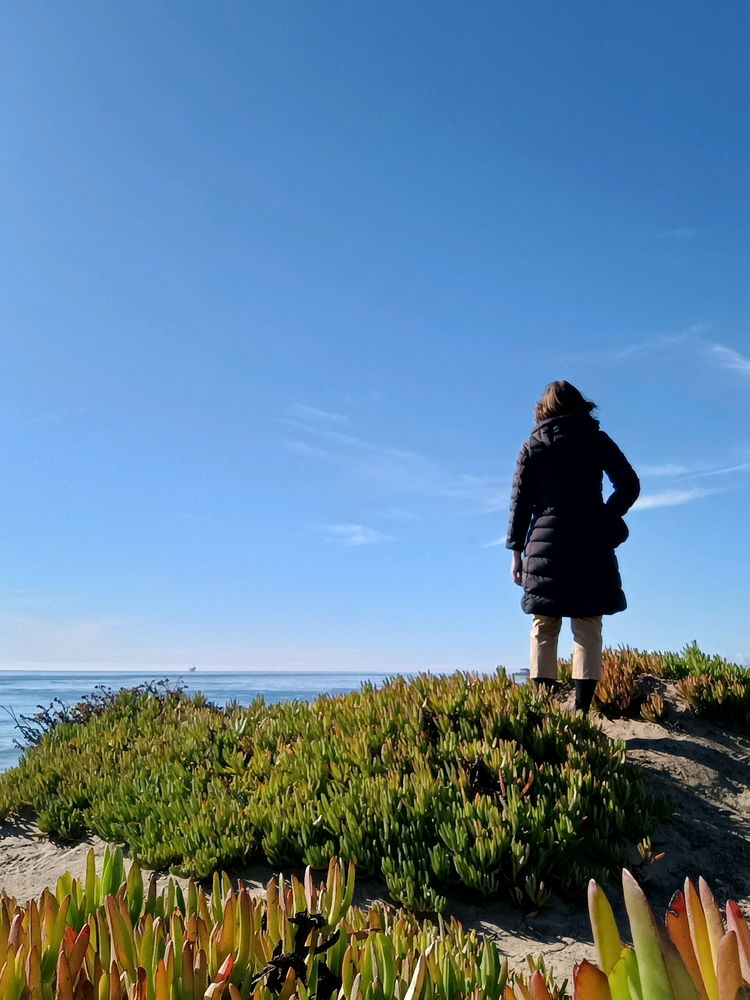 Just a daily dose of sapphic yearning while staring into the sea