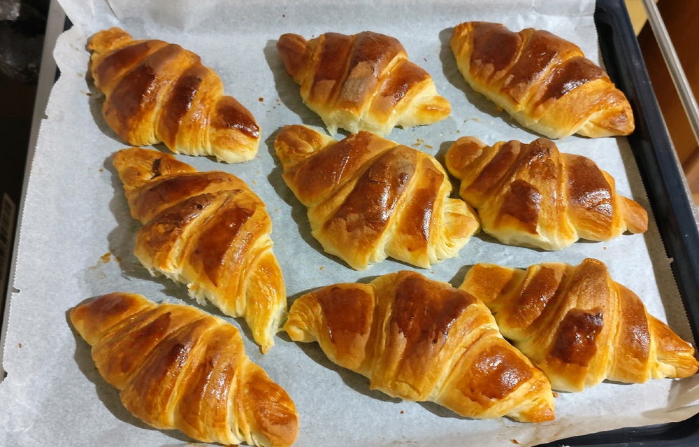 Croissanty na słodko z łaciatą Milką