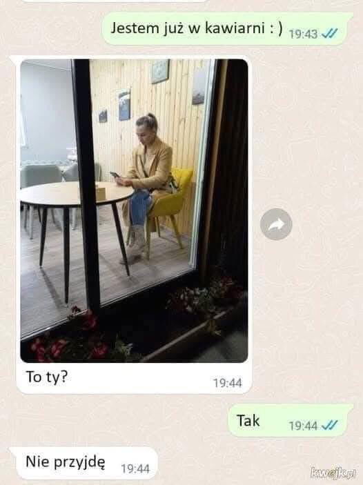 W kawiarni