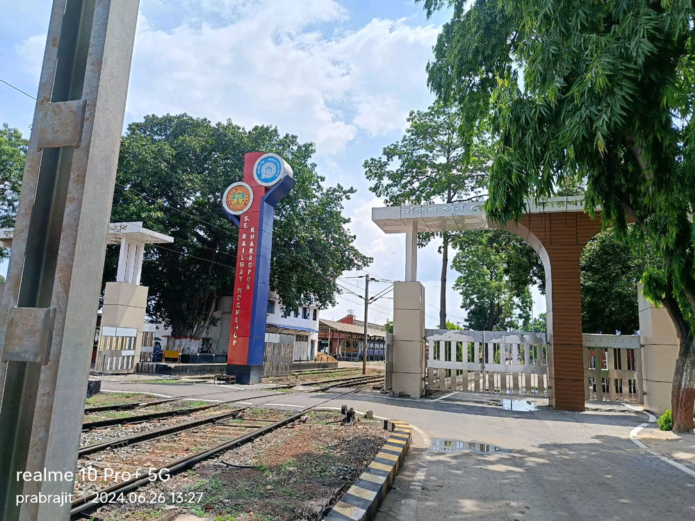 At KHARAGPUR RAILWAY WORKSHOP