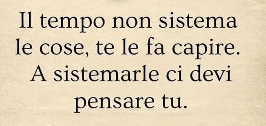 Tocca rimboccarsi le maniche...