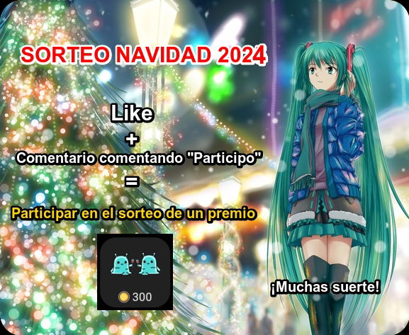 ✨🎁🎄 SORTEO ~ NAVIDAD 2024 🎄🎁✨