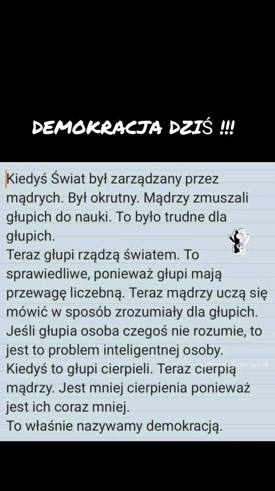 Demokracja dziś?