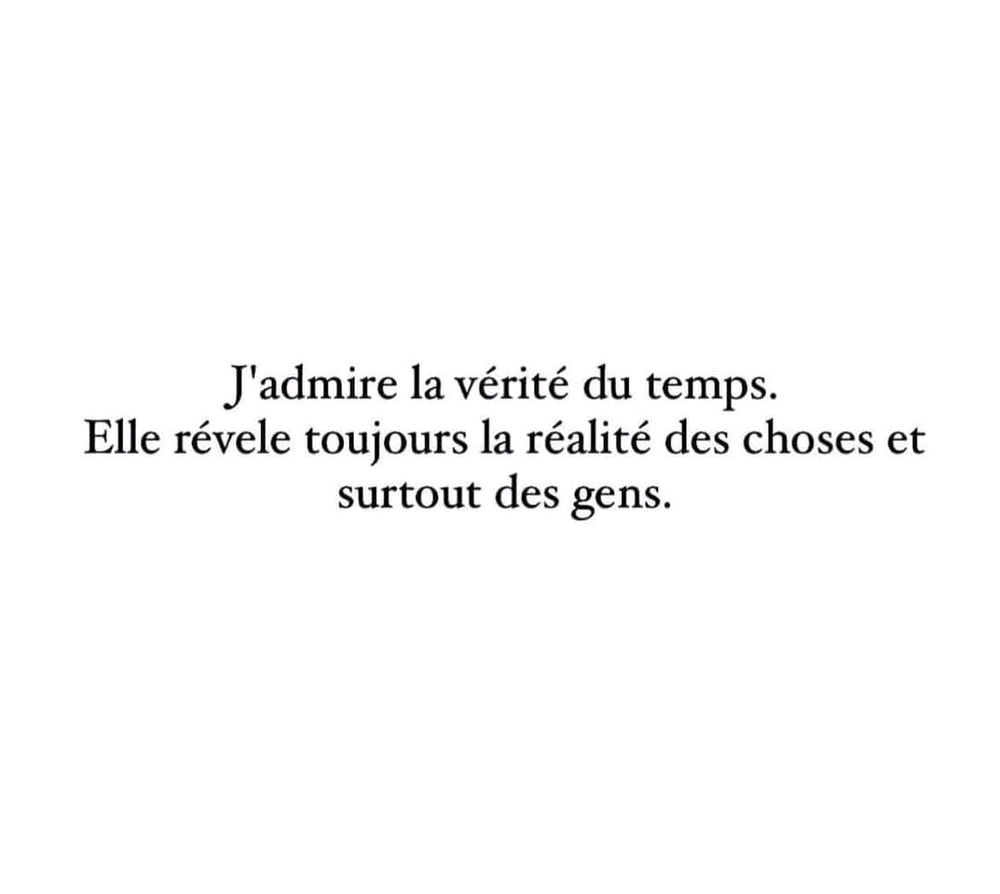 Un silence est déjà une réponse 😉