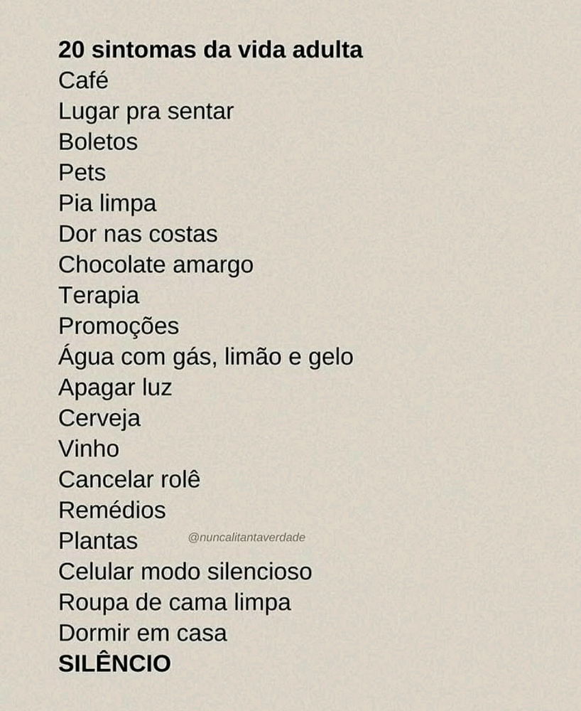 O que mais?