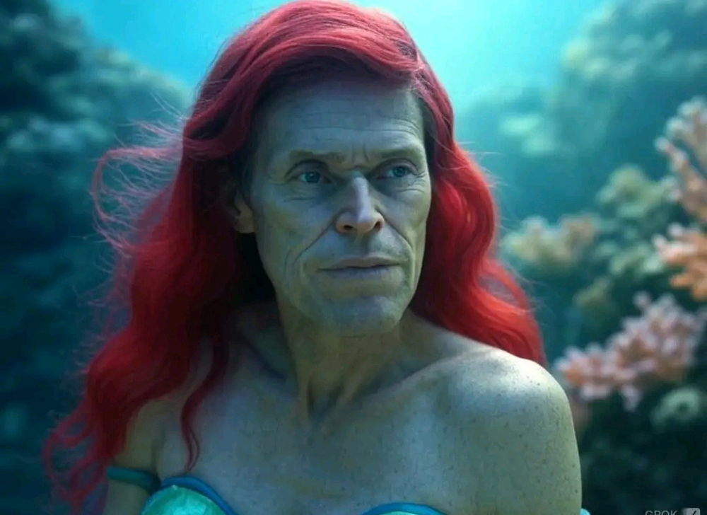 Ariel (by Willem Dafoe ❤️)