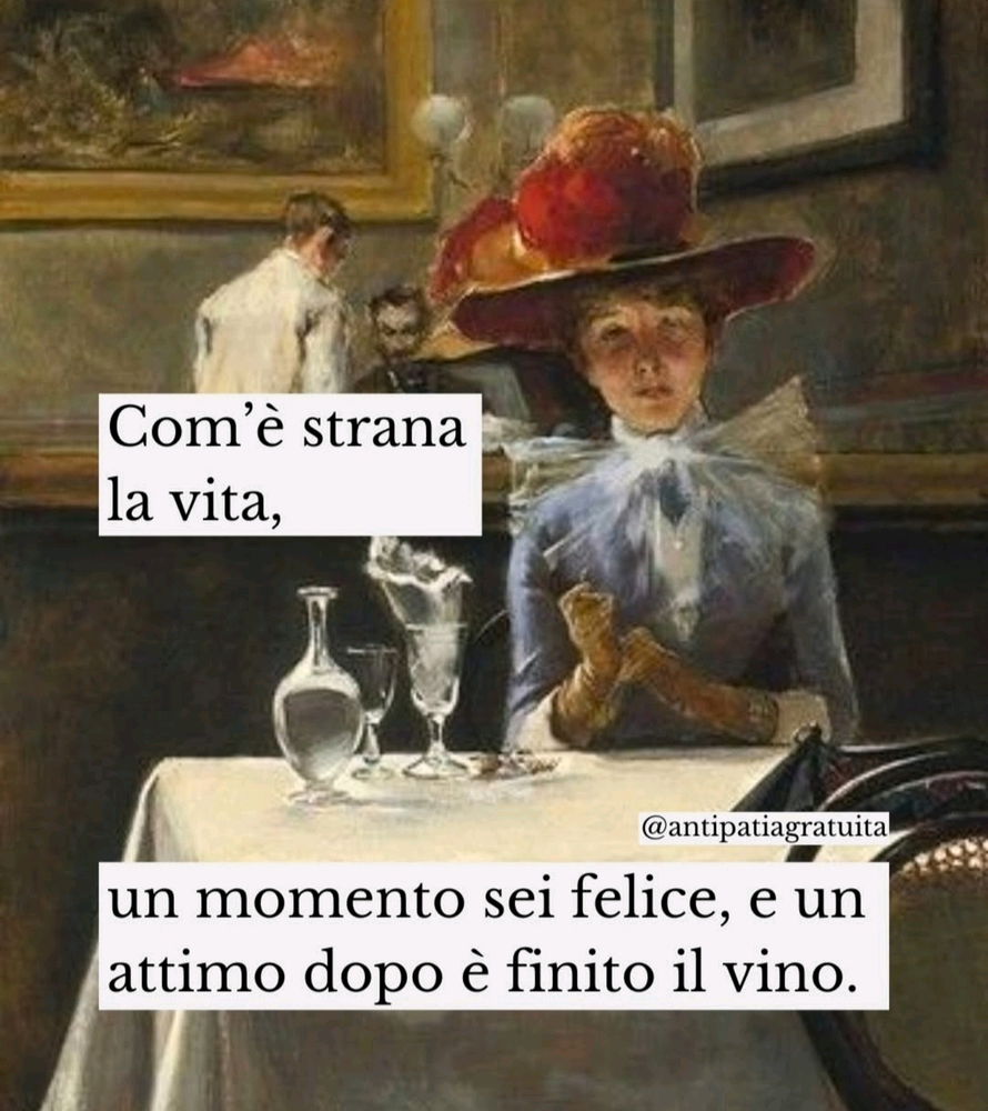 Com'è strana la vita!